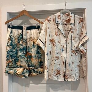 Love bird pajama set